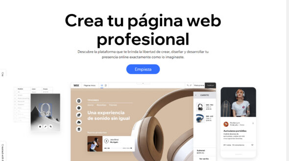 Cómo crear tu tienda y vender con Wix